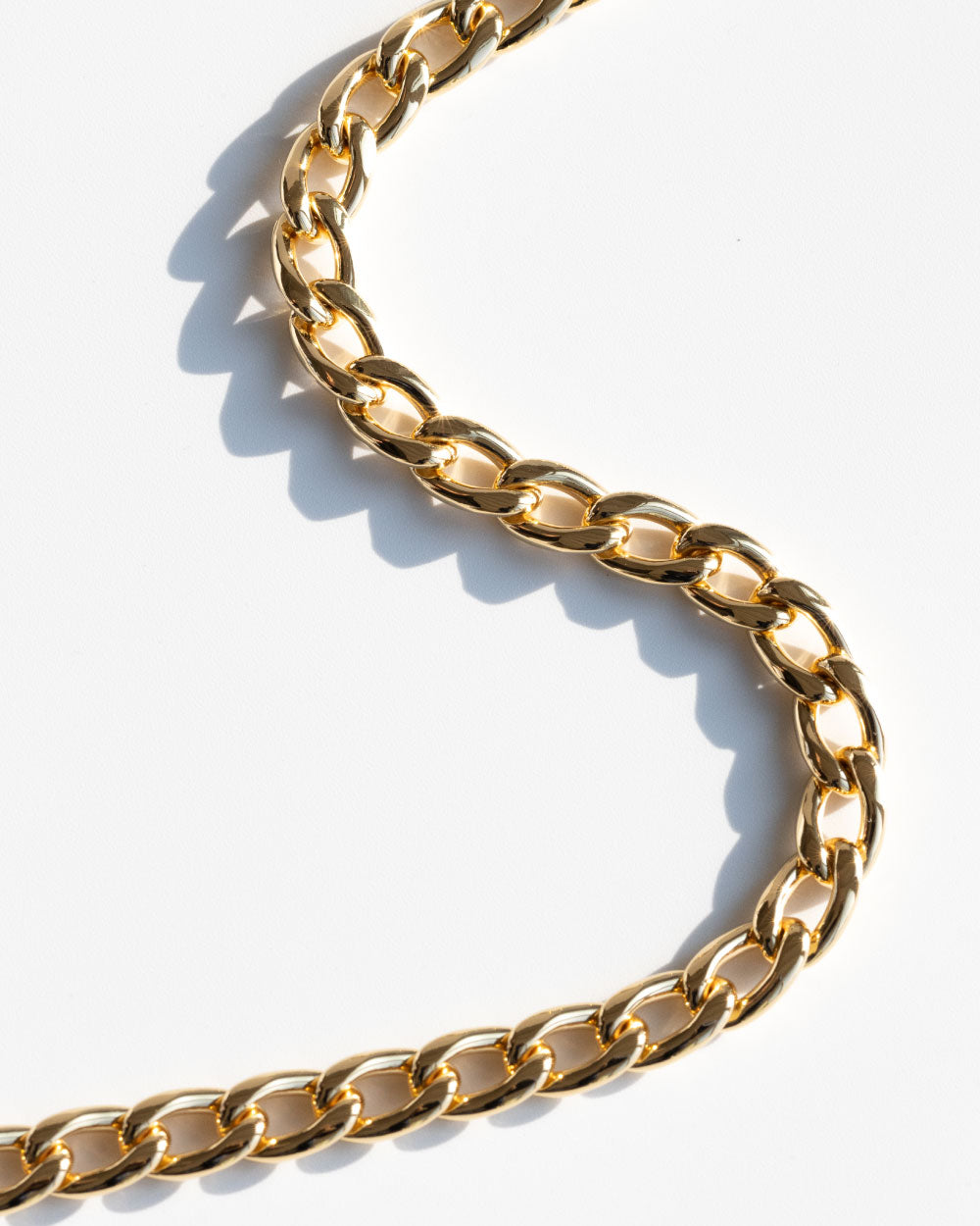 heroyne Curb Collier Gold plated