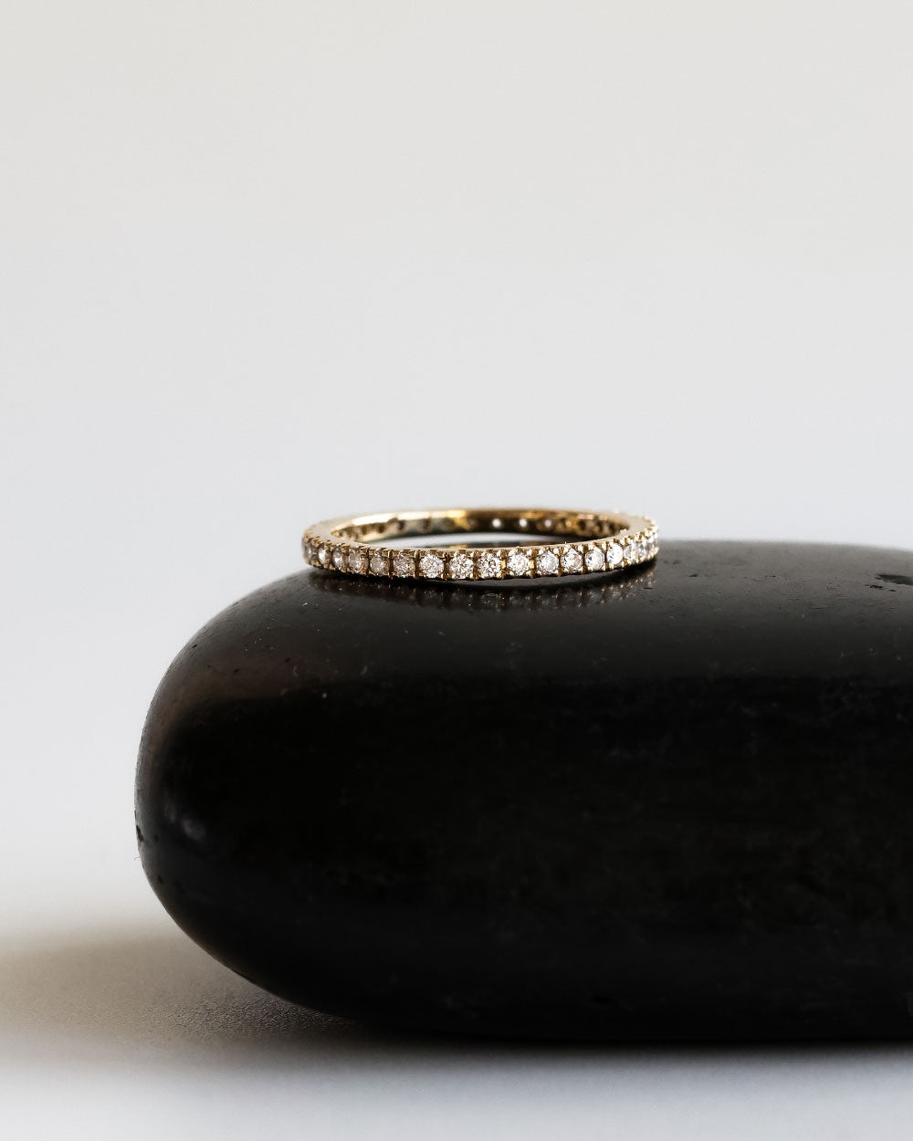 heroyne Diamond Eternity Ring 9k Solid Gold