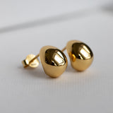 Oval Dome Earrings