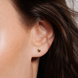 heroyne Droplet Studs 18k Gold Vermeil 1