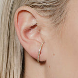 heroyne Eternity Earring 18k Gold Vermeil