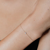 Pierced Diamant Armkette