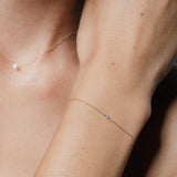 Pierced Diamant Armkette