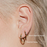 heroyne Small Essential Hoops 18k Gold Vermeil 5